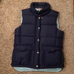 J Crew Down Puffer Vest